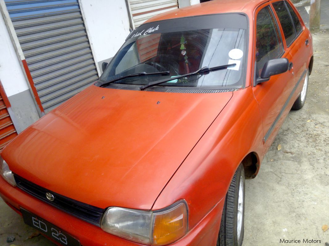 Toyota starlet in Mauritius