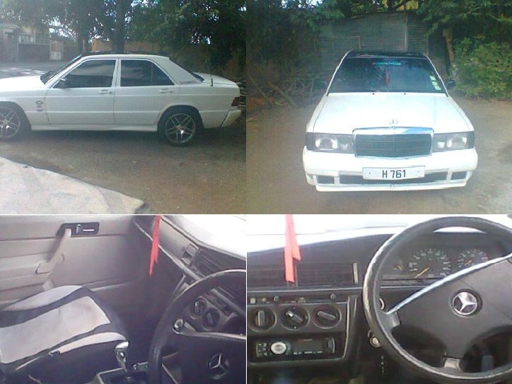 Mercedes-Benz 190E in Mauritius