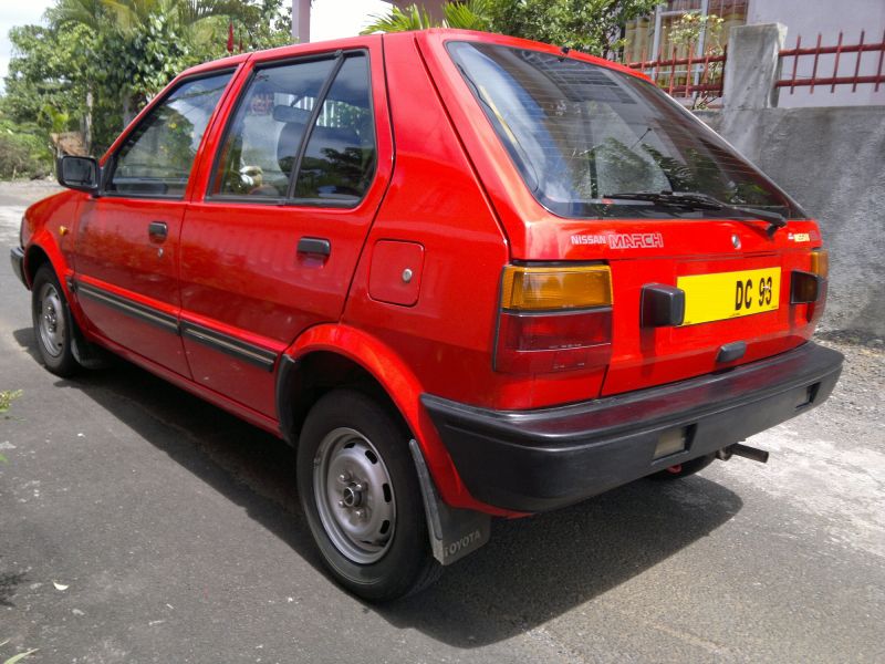 Nissan March K10 in Mauritius