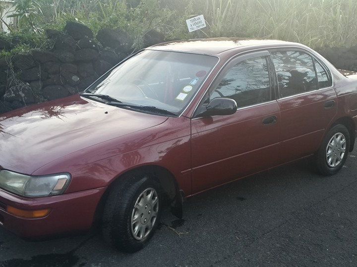 Toyota Corolla EE100 in Mauritius
