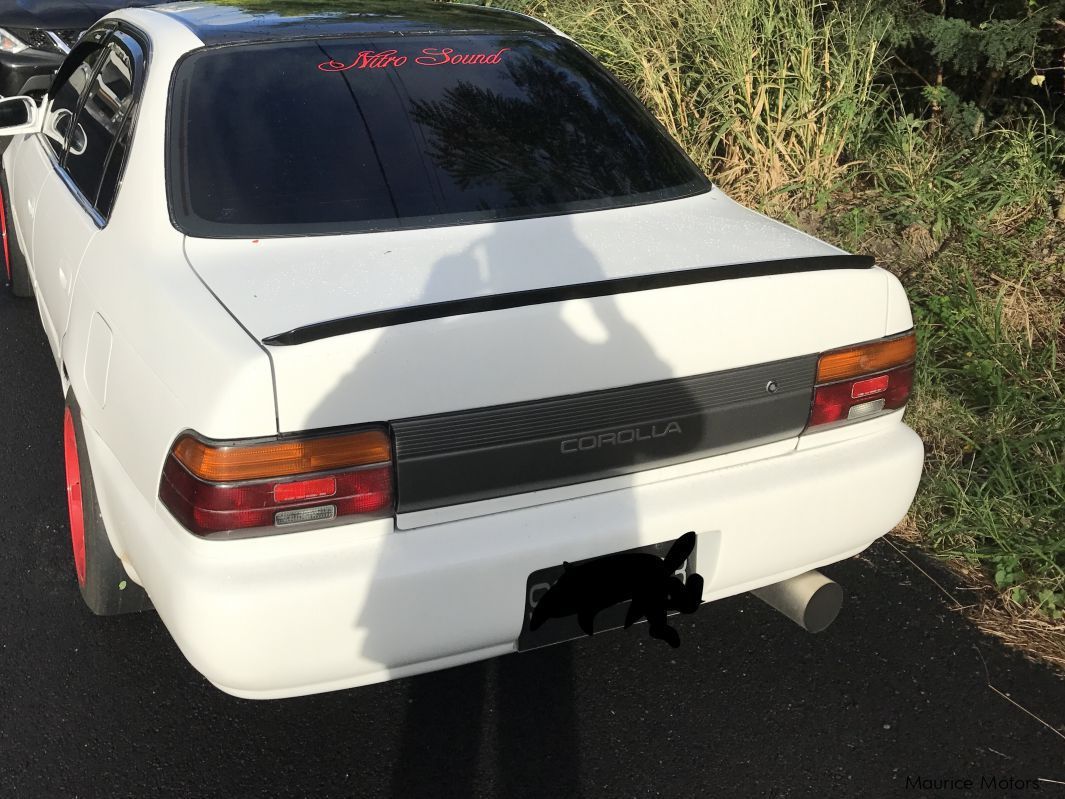 Toyota Corolla EE101 in Mauritius