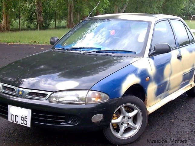 Proton Wira in Mauritius