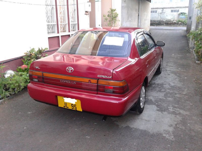 Toyota Corolla EE100 in Mauritius
