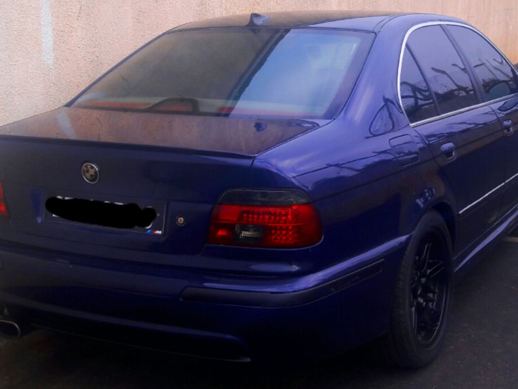 Черный потолок bmw e39