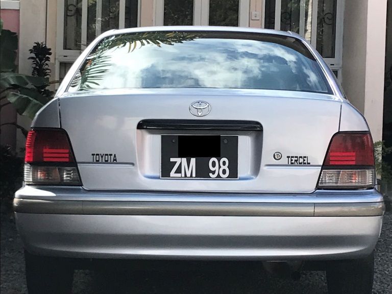 Toyota Tercel in Mauritius