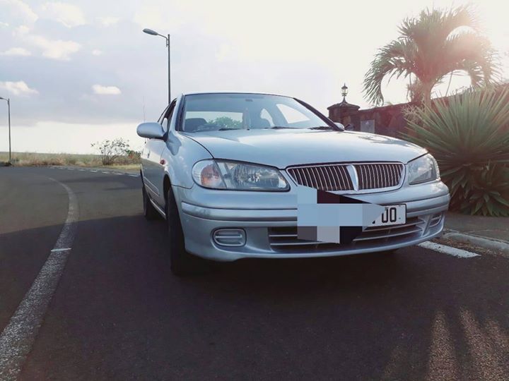 Бампер nissan sunny n16