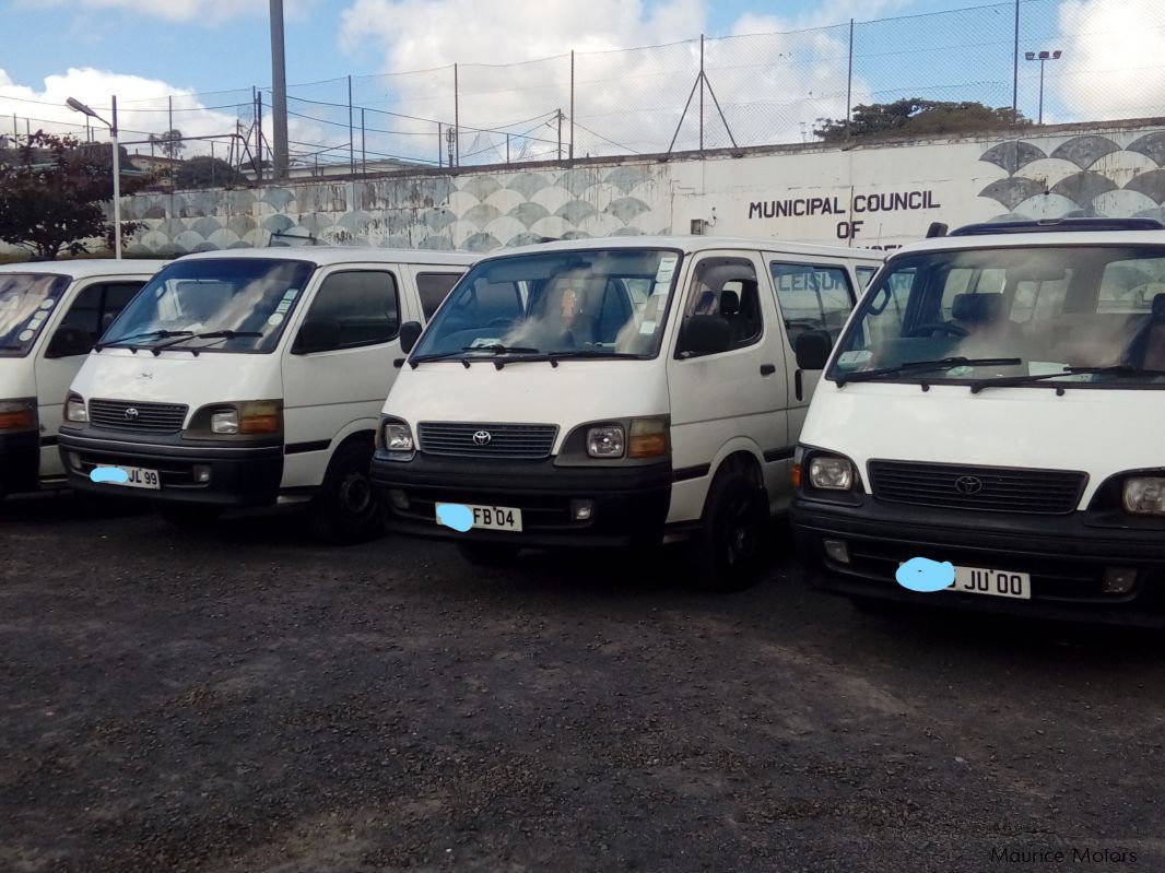 Toyota HIACE in Mauritius