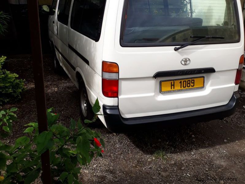 Toyota Hiace in Mauritius