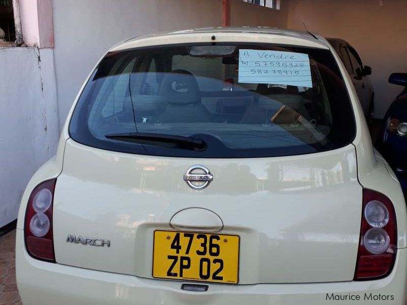 Nissan march in Mauritius