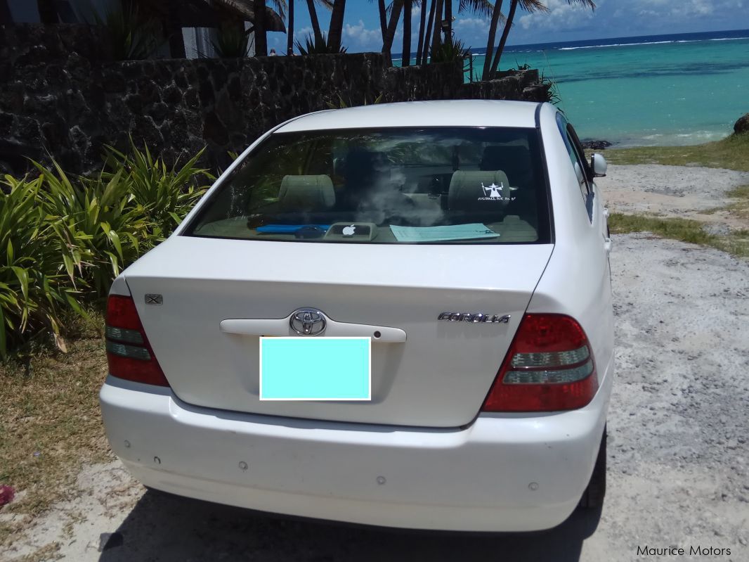 Toyota NZE Corolla in Mauritius