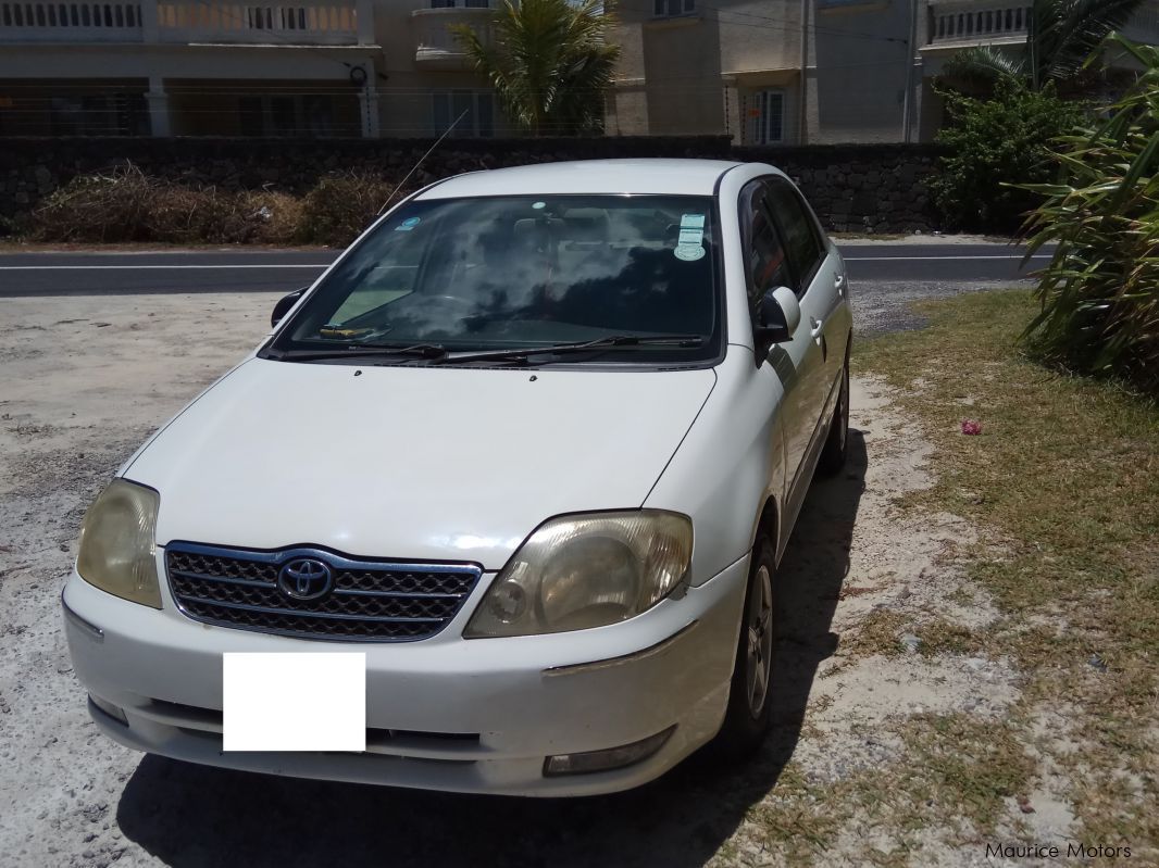 Toyota NZE Corolla in Mauritius