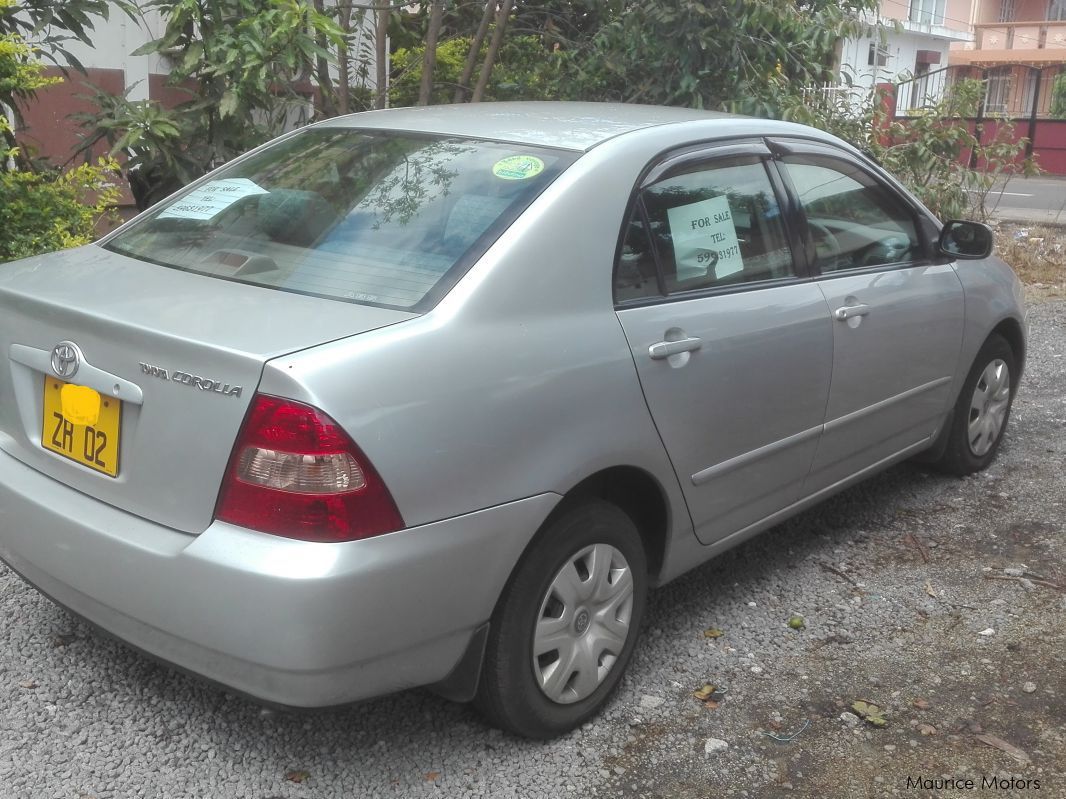 Toyota NZE in Mauritius