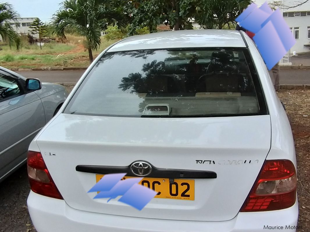 Toyota Nze 121 in Mauritius