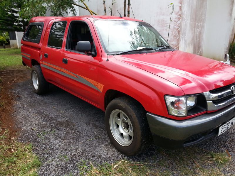Toyota hilux in Mauritius