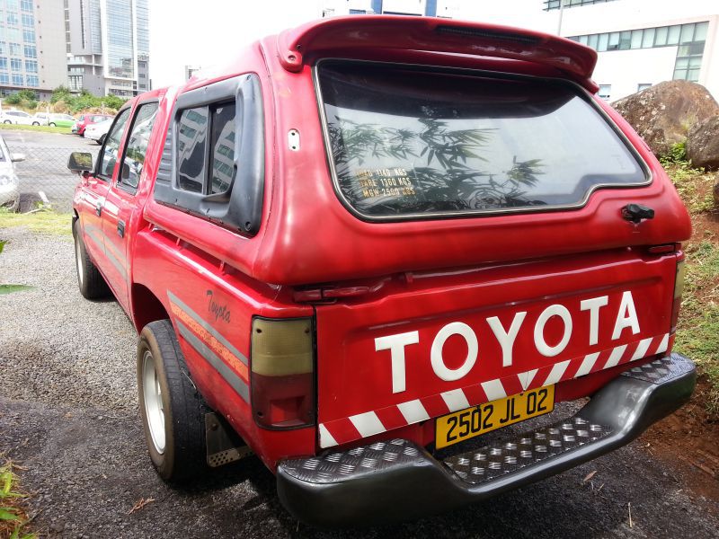 Toyota hilux in Mauritius