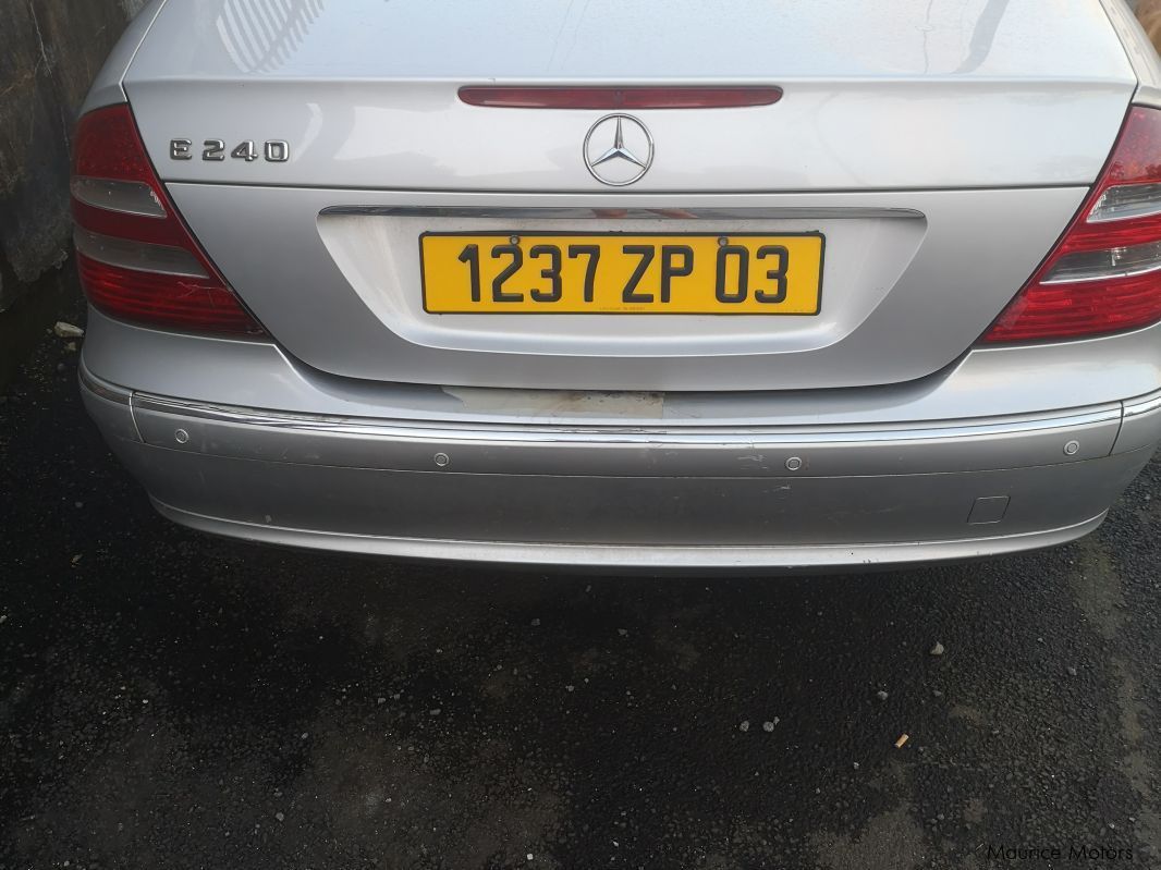 Mercedes-Benz E240 in Mauritius