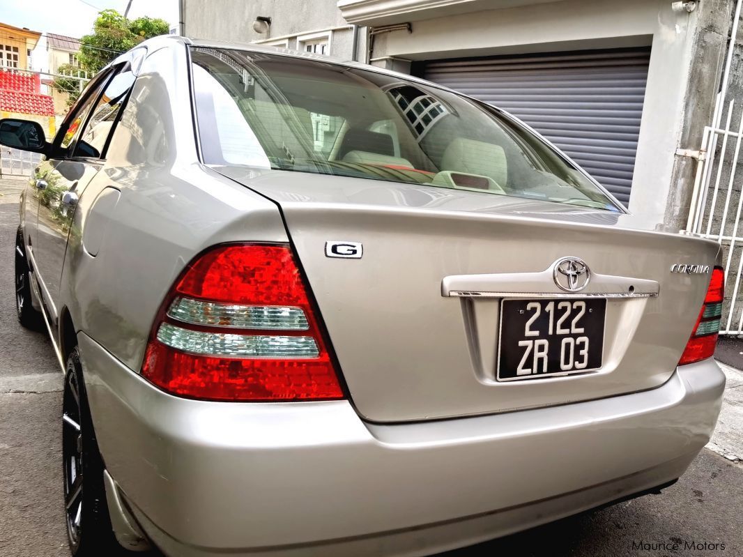 Toyota Corolla nze in Mauritius