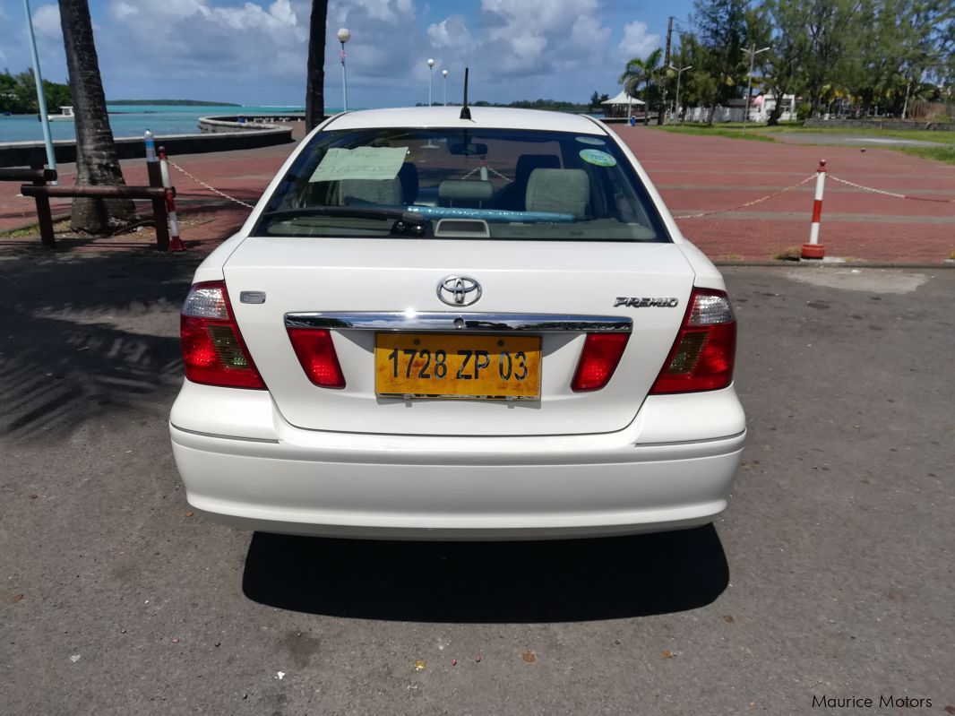 Toyota Premio in Mauritius