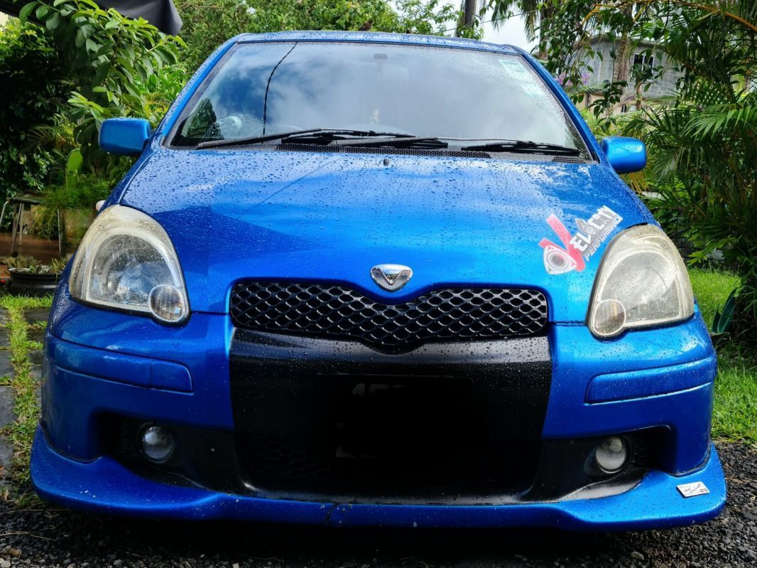 Toyota VITZ RS turbo sports car in Mauritius