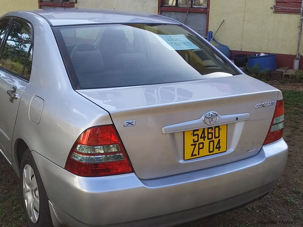 Toyota corolla( Nze) in Mauritius