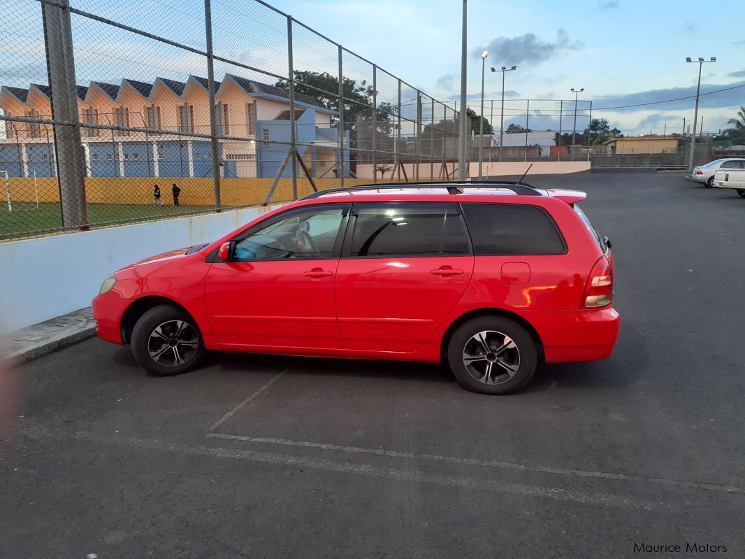 Toyota fielder in Mauritius