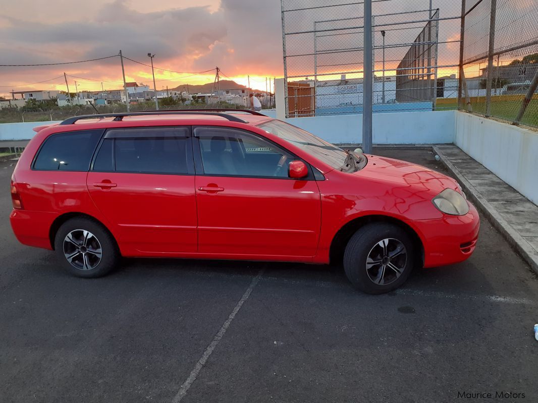 Toyota fielder in Mauritius