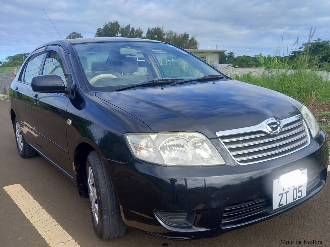 Toyota NZE corolla in Mauritius