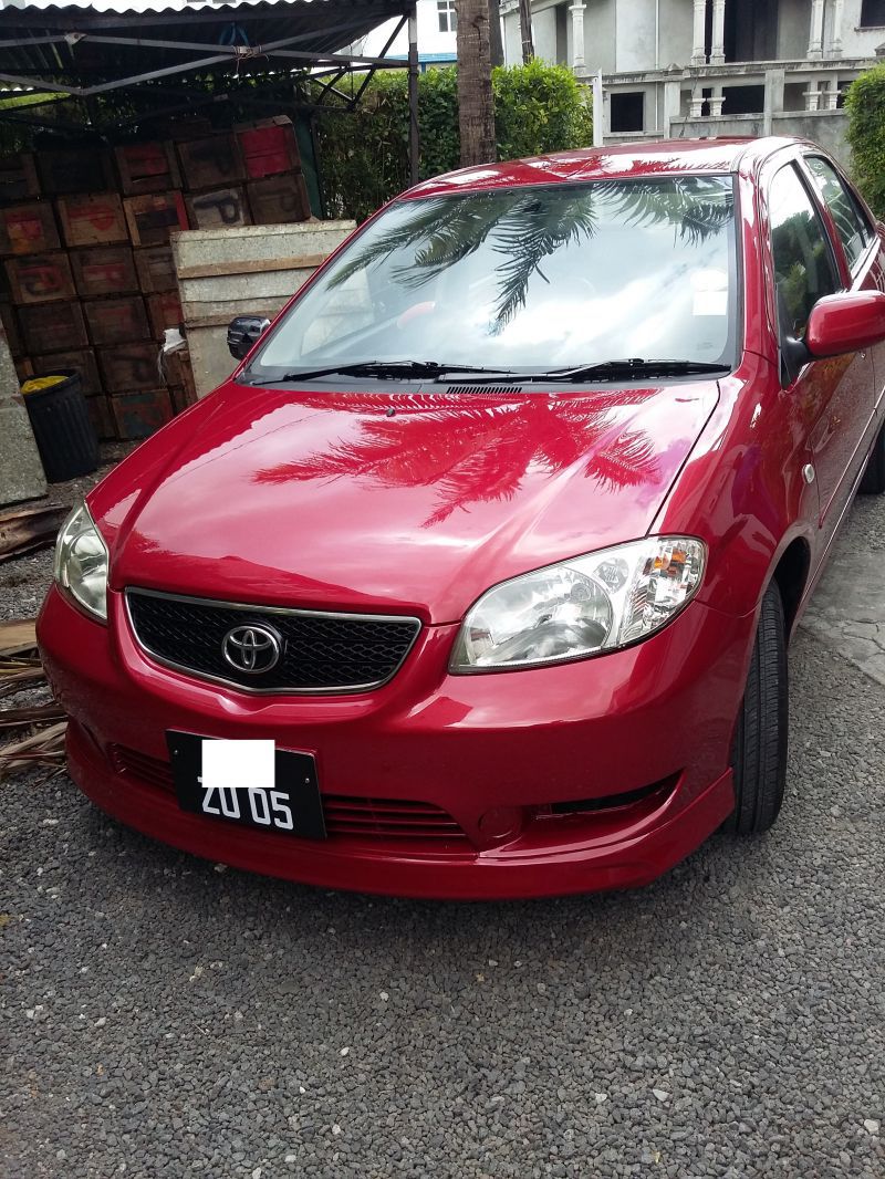 Toyota Vios in Mauritius