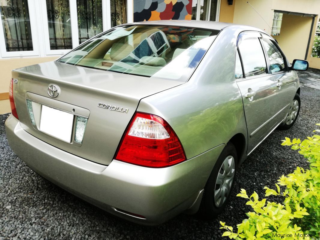 Toyota corolla X in Mauritius