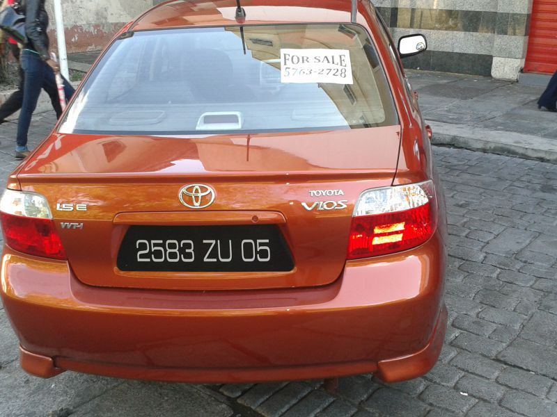 Toyota vios in Mauritius