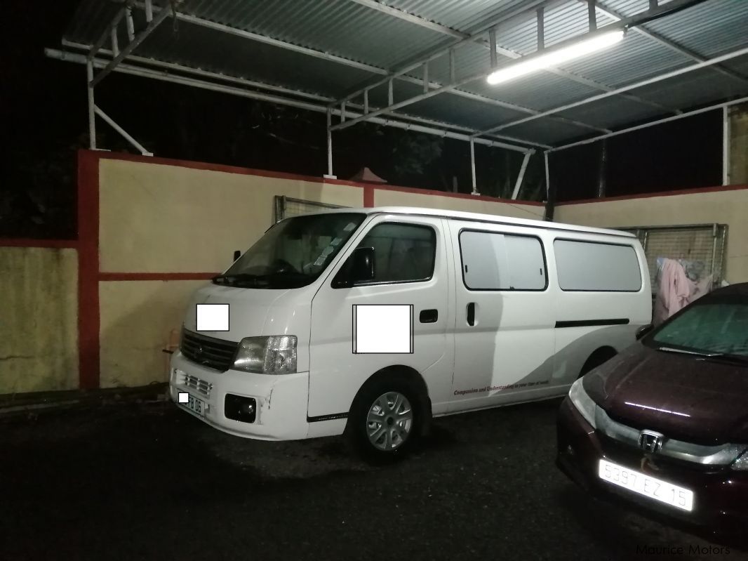 Nissan urvan in Mauritius