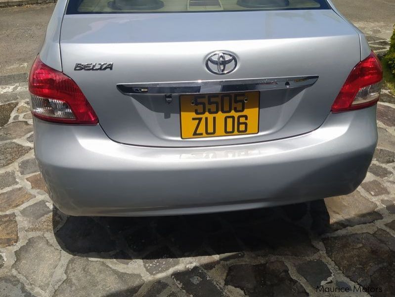 Toyota Belta in Mauritius