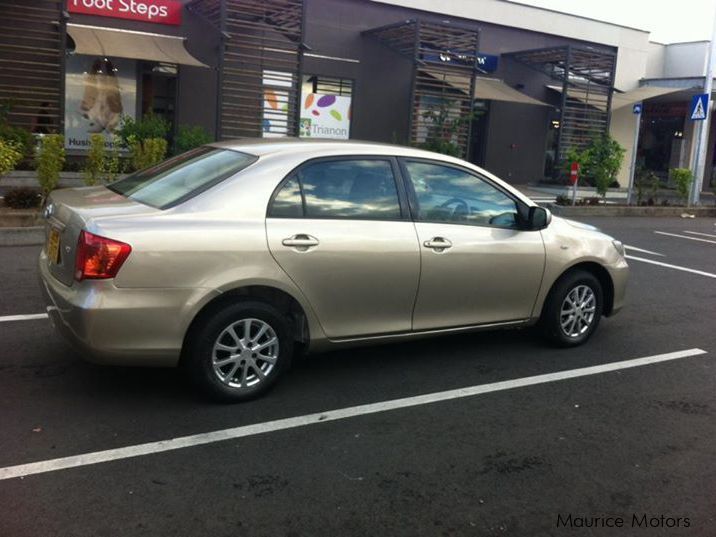 Toyota Axio in Mauritius