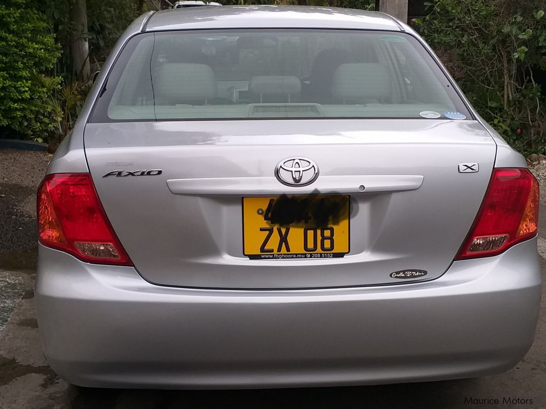 Toyota Axio in Mauritius