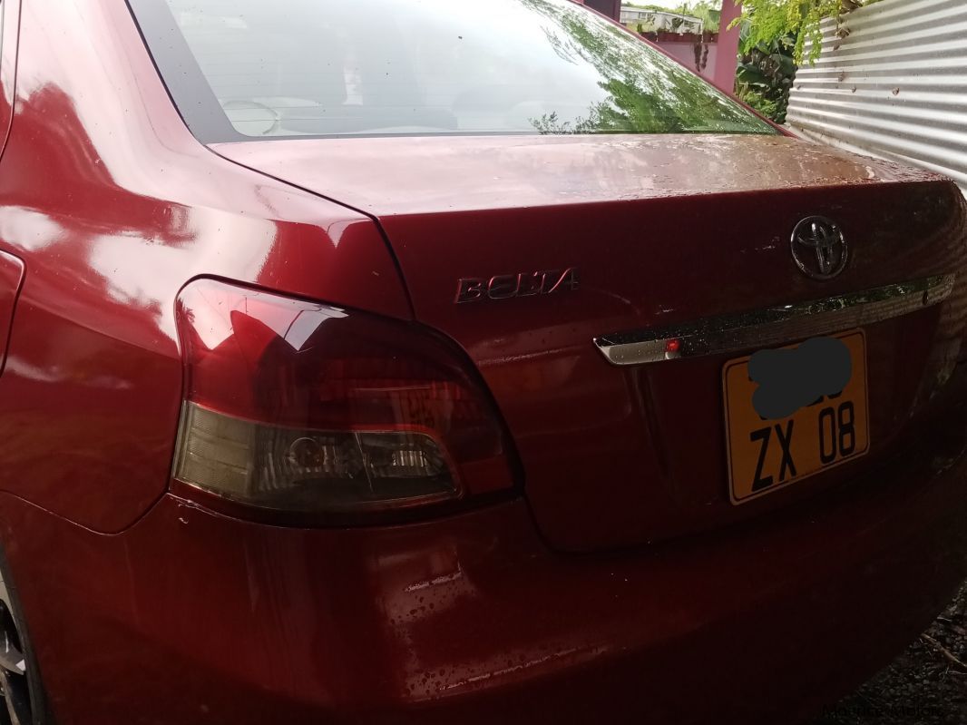 Toyota Belta in Mauritius