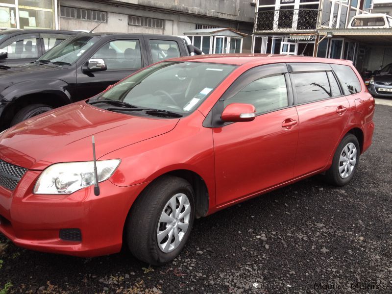 Toyota FIELDER - RED in Mauritius