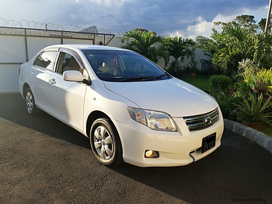 Toyota axio in Mauritius