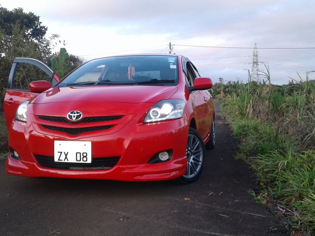 Toyota belta in Mauritius