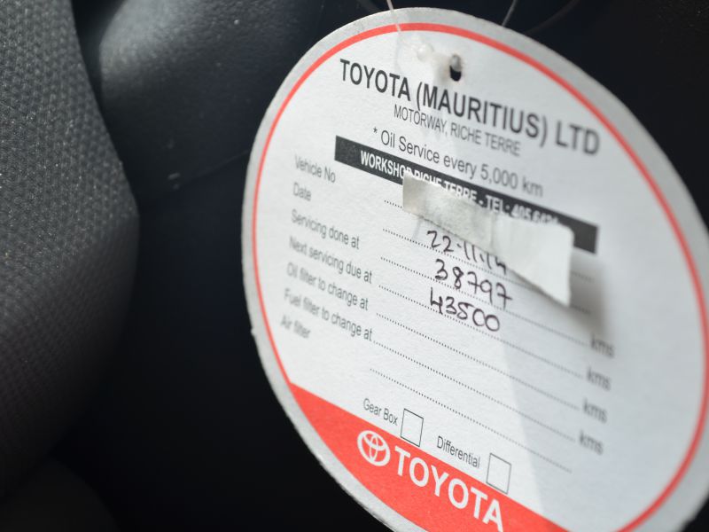 Toyota yaris in Mauritius