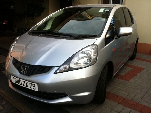 Honda fit in Mauritius