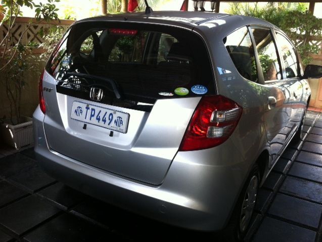 Honda fit in Mauritius