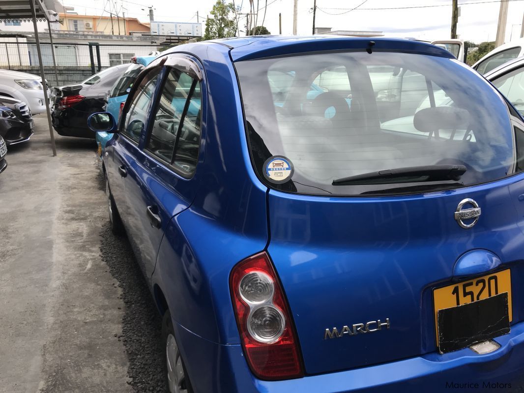 Nissan MARCH AK12 - BLUE in Mauritius