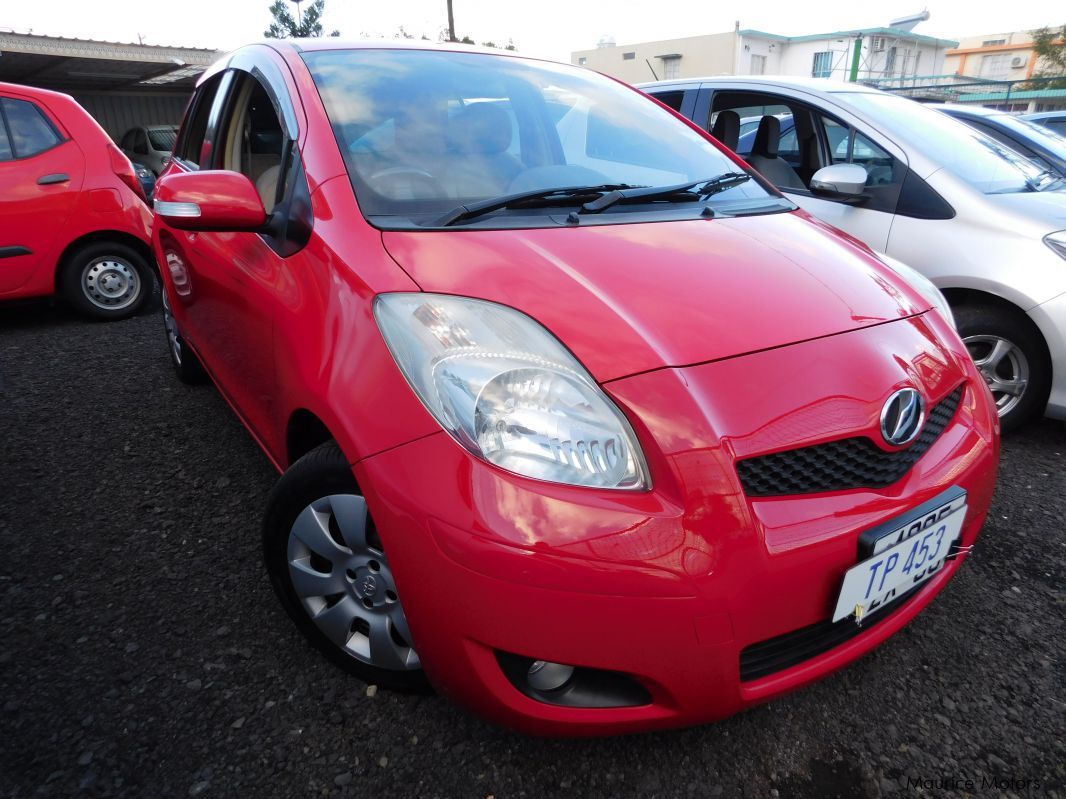 Toyota VITZ - RED in Mauritius