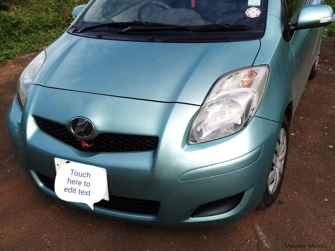 Toyota Vitz in Mauritius