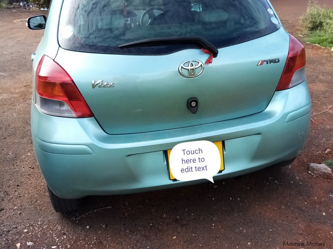 Toyota Vitz in Mauritius