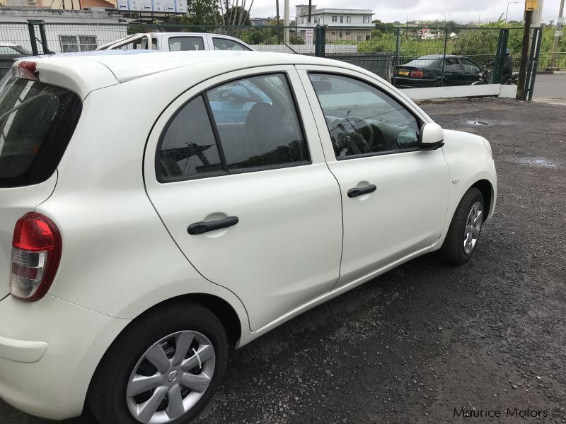 Nissan MARCH - AK13 - WHITE in Mauritius