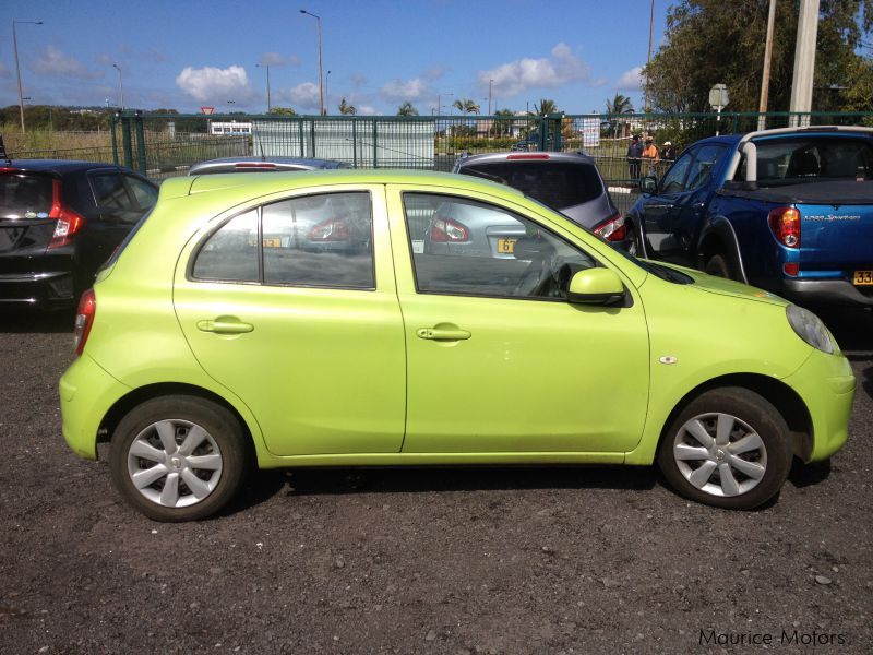 Used Nissan  MARCH AK13 GREEN 2010 MARCH AK13 GREEN 