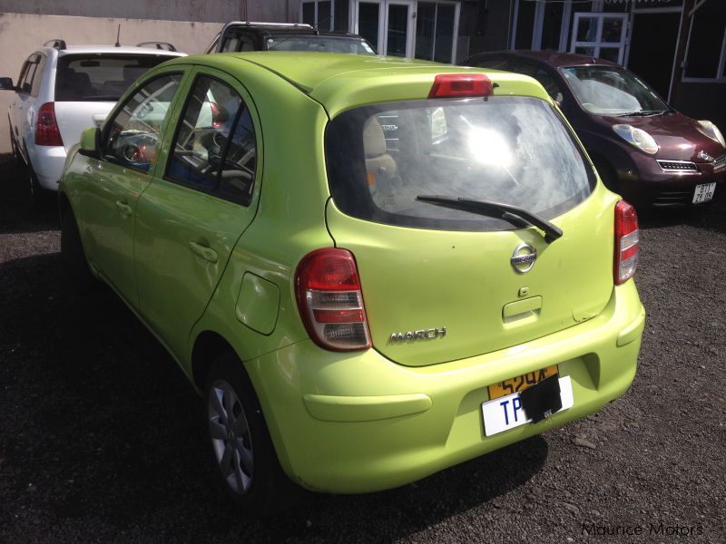 Nissan MARCH AK13 - GREEN in Mauritius
