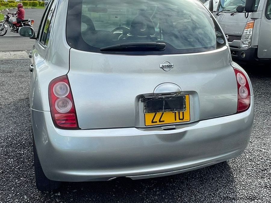 Nissan march in Mauritius