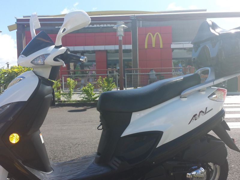 Suzuki AN125 in Mauritius